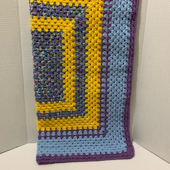 Bassinet, Car, Stroller, Lap, Crib Blanket Handmade Crocheted NEW - Picture 14 of 15